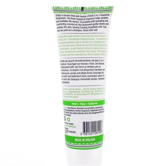 Human+Kind Grapefruit Body Wash 8.45oz New Maintain skin balance without dryness - Picture 4 of 5